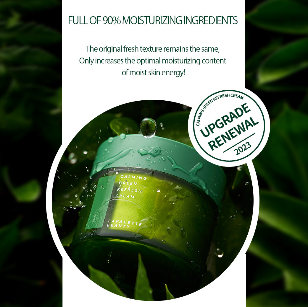 Calming Green Refresh Cream – Lapalette Beauty